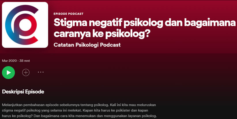 podcast catatan psikologi podcast catatan psikologi