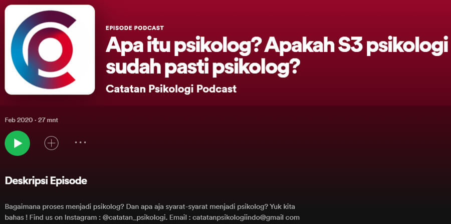 Tertarik Menjadi Psikolog Klinis Tertarik Menjadi Psikolog Klinis